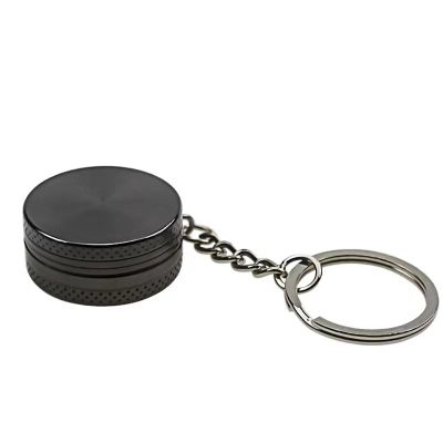 Mini Metal Grinder Keychain - Rainbow